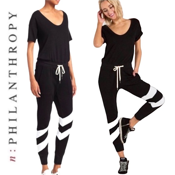 n:PHILANTHROPY Pants - NWT n:philanthropy Emerald Night Moves Jumpsuit